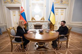 Zuzana Chaputova, Volodymyr Zelenskyi