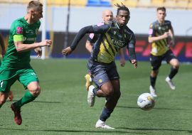 Soccer. FC Rukh (Lviv) and FC Vorskla (Poltava)