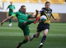 Soccer. FC Rukh (Lviv) and FC Vorskla (Poltava)