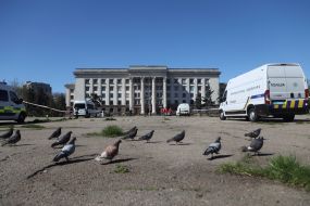 House of Trade Unions on Kulykovy field