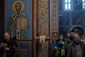 The funeral of Danil Denisevich