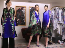 Charity show of Roksolana Bogutska's new clothing collection