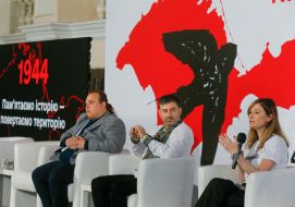 Martin-Olexandr Kisliy, Dmytro Lubinets, Emine Japarova