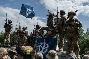 Soldiers of the Russian Volunteer Corps