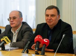 Stanislav Kravchenko and Lmytro Luspenyk