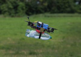 Демонстрационный полет дрона