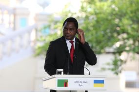 Briefing by Volodymyr Zelenskyi and leaders of African countries