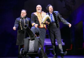 The premiere of the play "Ladies and Hussars"