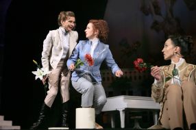 The premiere of the play "Ladies and Hussars"