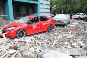 Consequences of the night rocket attack on Kyiv