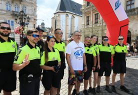 Cycle run "I pedal so they live" in Lviv