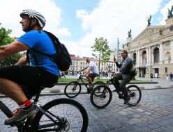 Cycle run "I pedal so they live" in Lviv