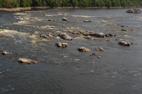 Dniprо River in Zaporozhye
