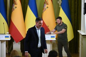 Meeting of Volodymyr Zelenskyi and Pedro Sanchez