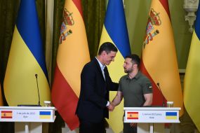 Meeting of Volodymyr Zelenskyi and Pedro Sanchez