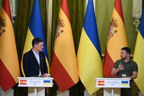 Meeting of Volodymyr Zelenskyi and Pedro Sanchez