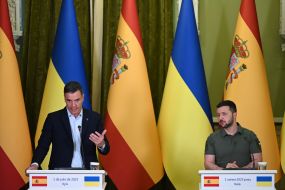 Meeting of Volodymyr Zelenskyi and Pedro Sanchez