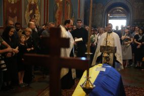 Funeral of Victoria Amelina