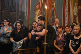 Funeral of Victoria Amelina