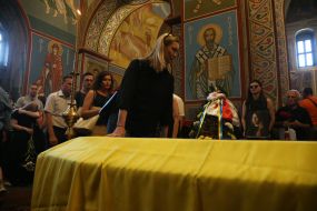 Funeral of Victoria Amelina