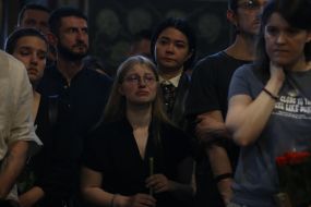 Funeral of Victoria Amelina