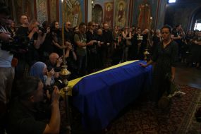 Funeral of Victoria Amelina