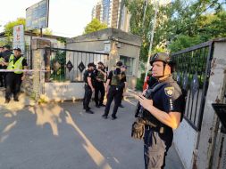 The situation near the Shevchenko District Court of Kyiv