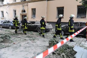 Consequences of the rocket attack on Lviv