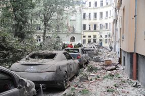 Consequences of the rocket attack on Lviv