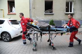 Consequences of the rocket attack on Lviv