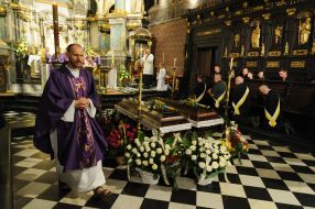 Farewell ceremony for those who died as a result of rocket fire