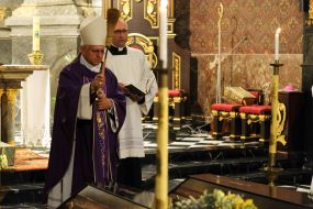 Farewell ceremony for those who died as a result of rocket fire