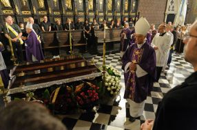 Farewell ceremony for those who died as a result of rocket fire