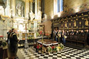 Farewell ceremony for those who died as a result of rocket fire