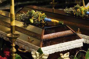 Farewell ceremony for those who died as a result of rocket fire