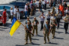 Церемонія прощання з Олександром Вашашем в Ужгороді
