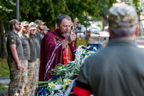 Церемонія прощання з Олександром Вашашем в Ужгороді