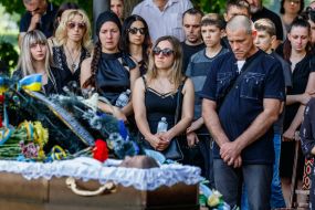 Церемонія прощання з Олександром Вашашем в Ужгороді