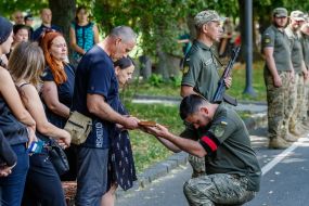 Церемонія прощання з Олександром Вашашем в Ужгороді