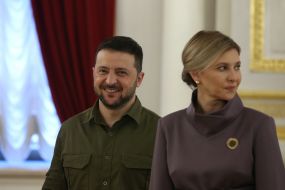 Volodymyr Zelenskyi, Olena Zelenska