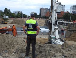 Reconstruction of the overpass  in Kyiv