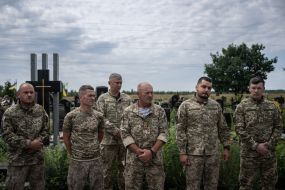 The reburial of serviceman Roman Shadlovskyi