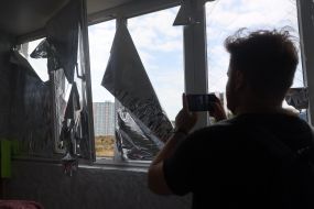 Последствия ночного обстрела Одессы