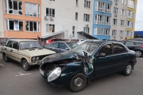 Последствия ночного обстрела Одессы