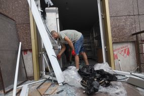 Последствия ночного обстрела Одессы