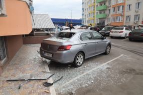 Последствия ночного обстрела Одессы
