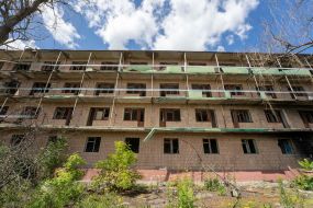 Destroyed boarding house "Dubrava"