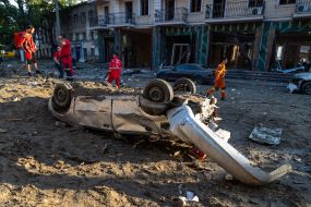 Consequences of a massive missile attack in Odesa