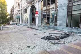 Consequences of a massive missile attack in Odesa