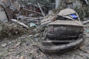 Consequences of a massive missile attack in Odesa